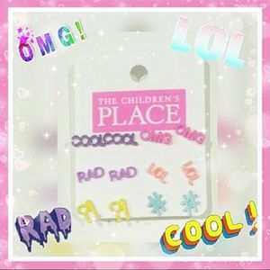 Children's Place Trending girl's earring set